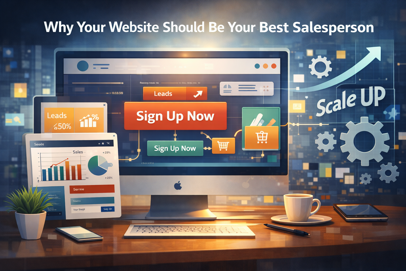 Why Your Website Should Be Your Best Salesperson